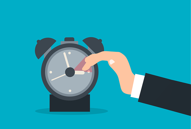 Bike and clock image